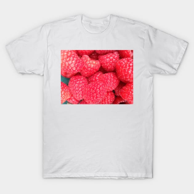 Raspberries T-Shirt by ephotocard